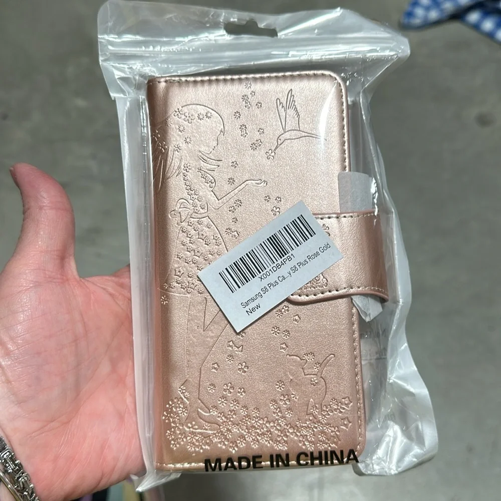 Samsung‎ S8 plus case Rose Gold color / New in bag